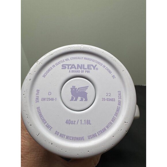 Stanley 40 Oz Quencher H2.0 Flowstate Lavender Tumbler With Handle & Straw - Picture 11 of 11